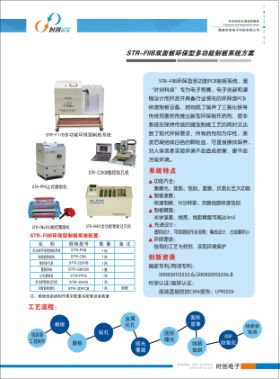 STR-FIIB双面板环保型多功能制板系统方案